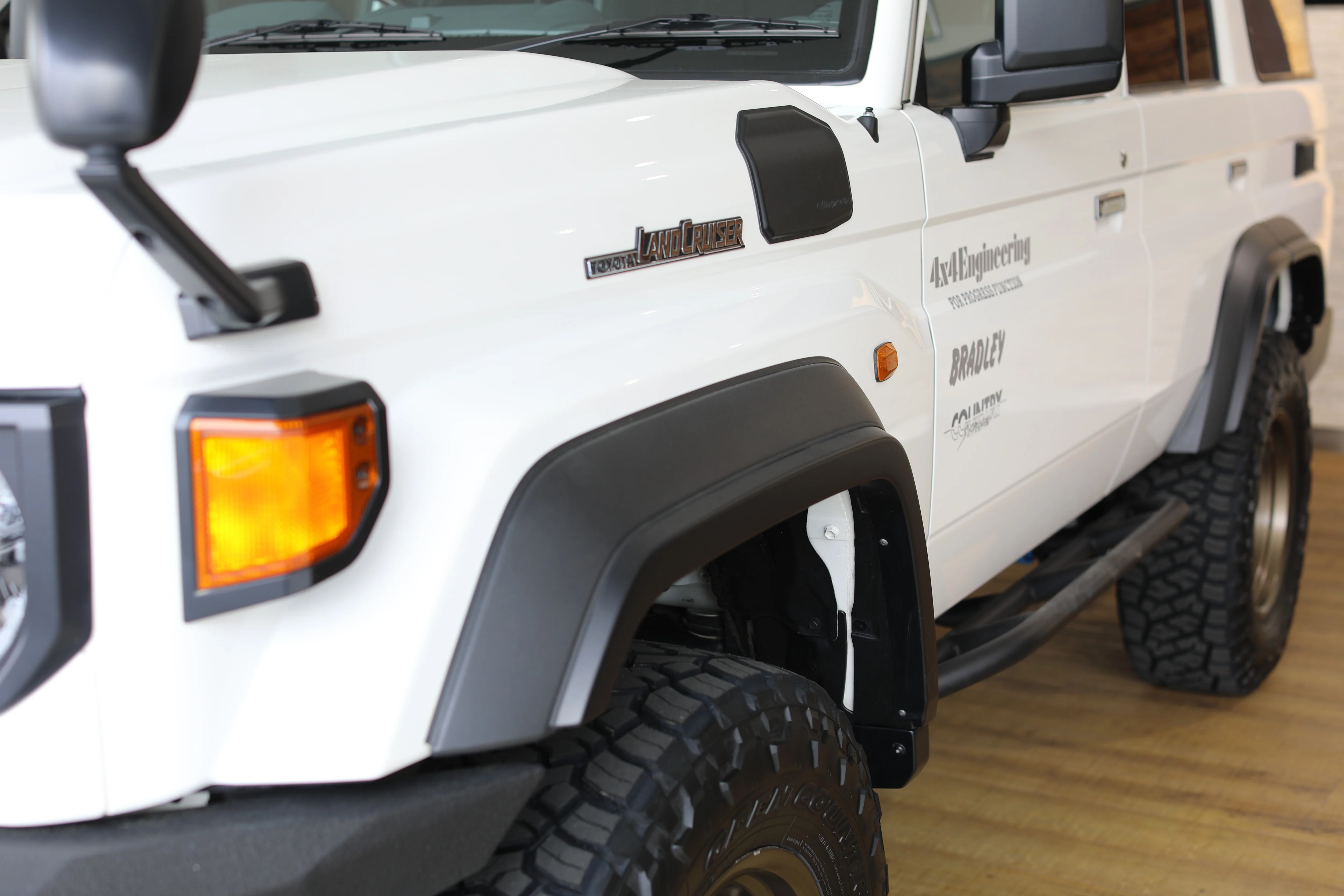 4X4 ENGINEERING ADD ON OVER FENDERS for Land Cruiser 70 GDJ76