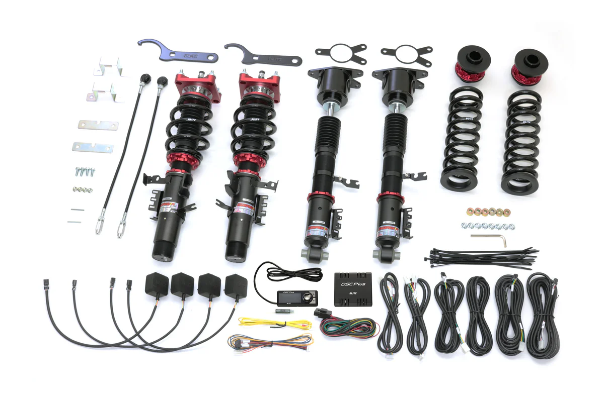 BLITZ ZZ-R DSC PLUS COILOVER SUSPENSION SET FOR TOYOTA SUPRA DB42 B58 98550