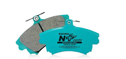 PROJECT ΜU RACING-N+ REAR BRAKE PADS FOR TOYOTA YARIS R184-RACING-N+