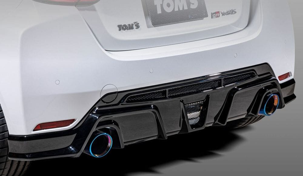 TOM'S REAR UNDER DIFFUSER FOR TOYOTA GR YARIS LATER EDITION GEN II