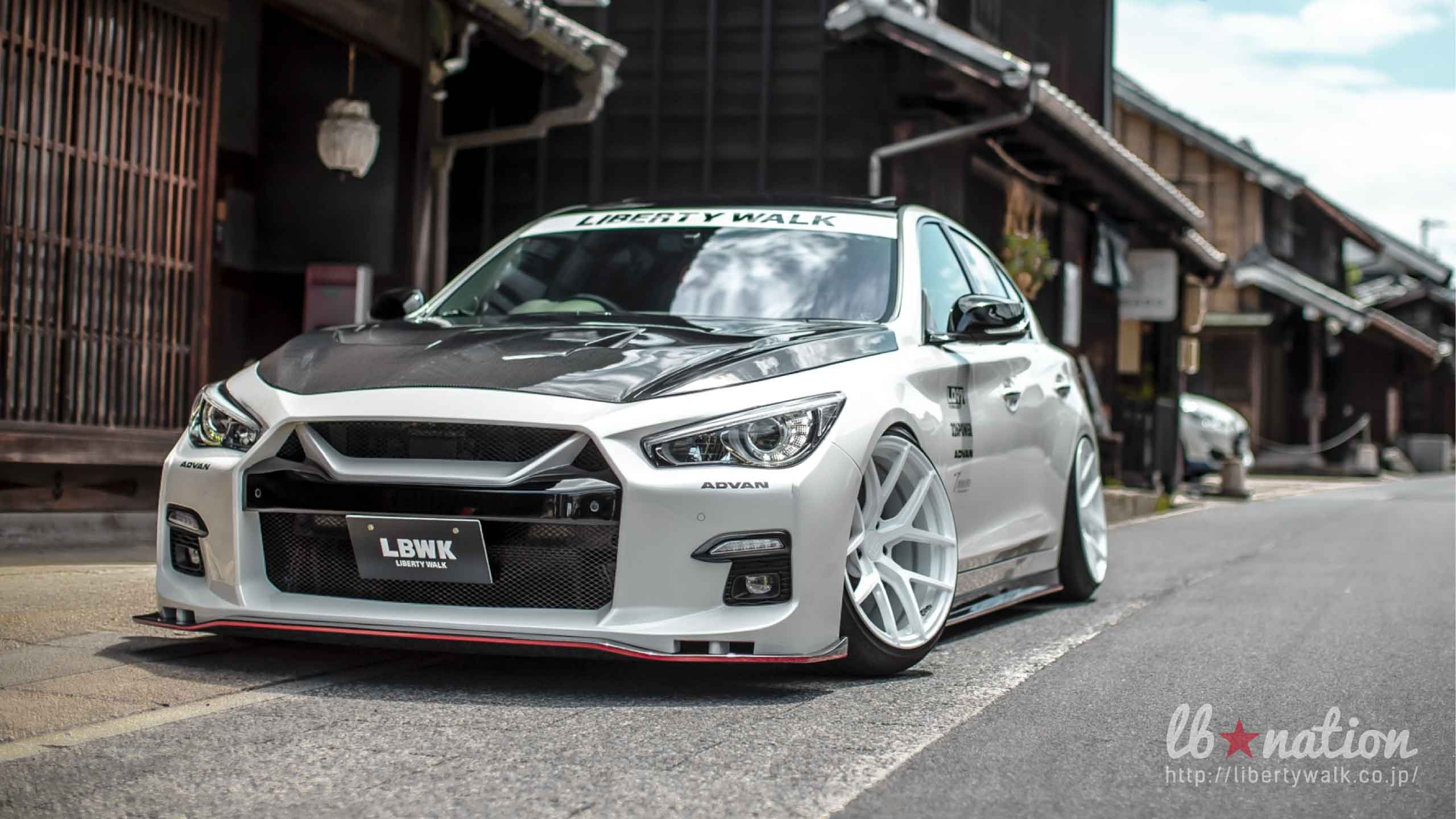 LB★NATION COMPLETE BODY KIT FOR NISSAN V37 SKYLINE