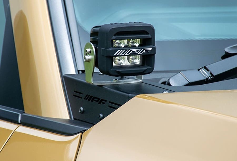 IPF Bonnet Lamp Bracket Set For Land Cruiser 250 EXLC2-03