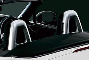 MAZDA Genuine Bright Silver Seatback Bar Bezel For Roadster 2026~