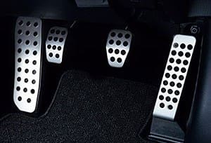 MAZDA Aluminum Pedal Set For MT