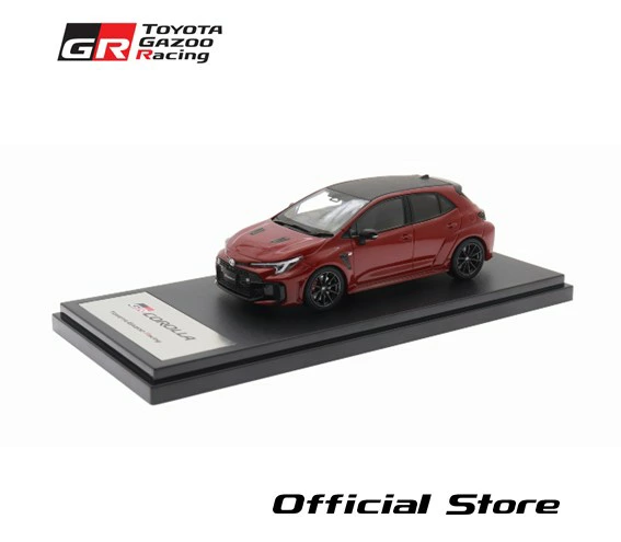 Toyota GAZOO Racing Mini Scale 1/43 GR Corolla Model Car