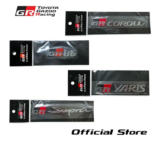 Toyota Gazoo Racing Car Emblem Sticker