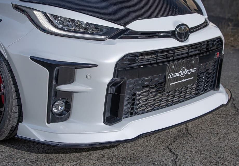 RESULT JAPAN FRONT LIP SPOILER FOR TOYOTA GR YARIS GEN 1 (GXPA16 / MXPA12)